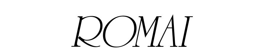 A_Romanus Italic Yazı tipi ücretsiz indir